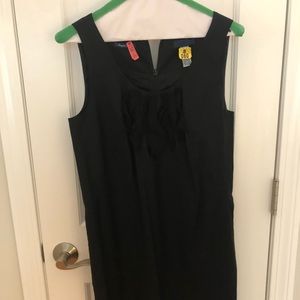 Jcrew suiting material black dress